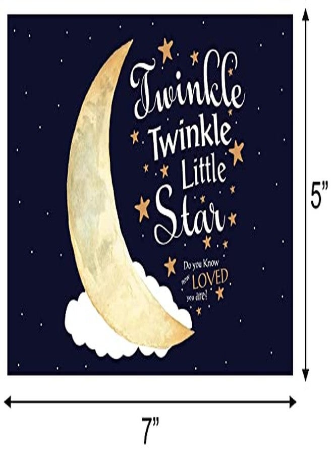 ثيم ماي بارتي خلفية تصوير لحفلة عيد ميلاد صبي بعنوان "تألقي يا نجمة صغيرة" (7 أقدام × 5 أقدام)، لافتة، ديكور طاولة كعكة، ديكور منزلي، خلفية كشك تصوير (7 أقدام × 5 أقدام). - Image 3